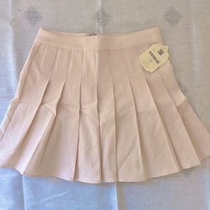 Altar’d State Pleated Light Pink Skirt NWT